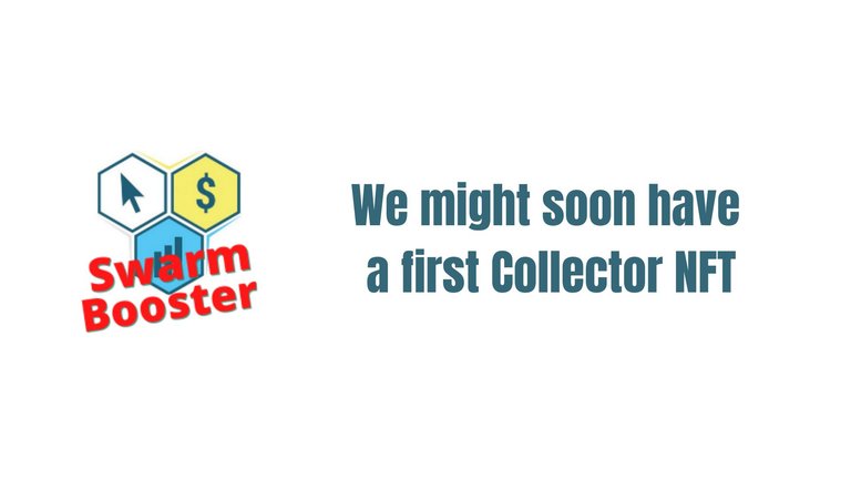 We might soon have a first collector NFT