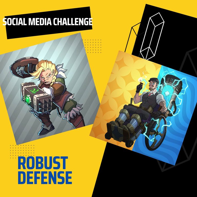 Splinterlands - Shield Robust Defense - Social Media Challenge