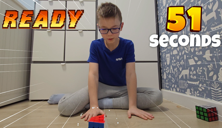 Rubiks Cube Challenge just in 51 Seconds