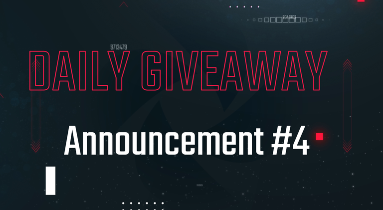 Announcing the winner of our 4th Giveaway