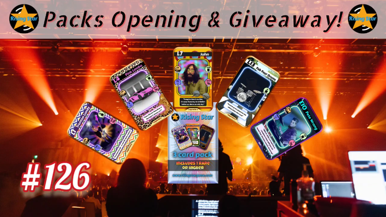 New EPIC Card in Collection! <--> Rising Star Packs Opening & Giveaway #126 (Win NFT)