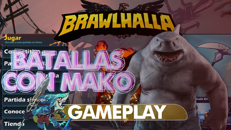 Batallas en Brawlhalla con un nuevo personaje Gameplay