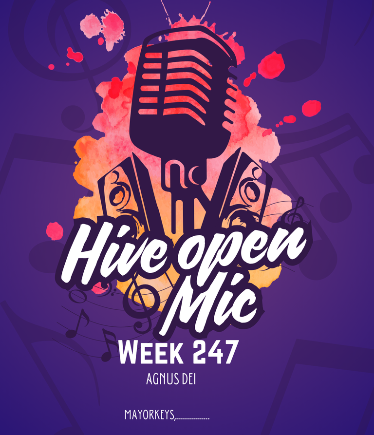 Hive Open Mic Week 247 - Agnus Dei (Cover) by Michael Smith