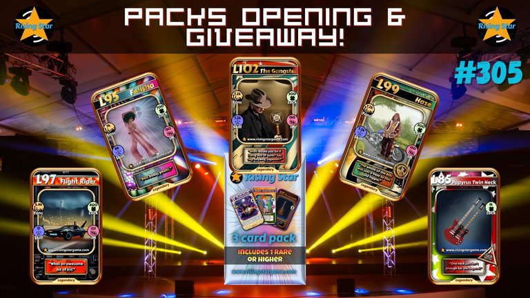Future Easter Mission is Ended!!! <--> Rising Star Packs Opening & Giveaway #305 (Win NFTs)