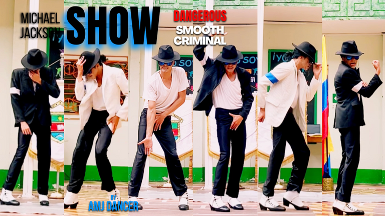 DANGEROUS / SMOOTH CRIMINAL 👑 | Michael Jackson | By AMJ Dancer [ENG SUB]
