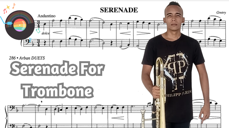 Serenade - Arbans Duet #14 | For 2 Trombone | By YoSoyJorge 🎺
