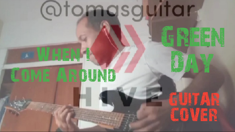 tomasguitar "When I Come Around" GREEN DAY - GUITAR COVER [ESP/ENG]