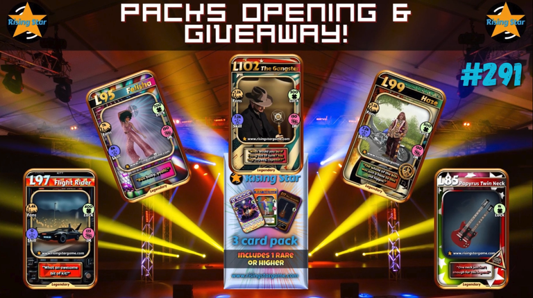 Back to the Saddle!!! <--> Rising Star Packs Opening & Giveaway #291 (Win NFTs)