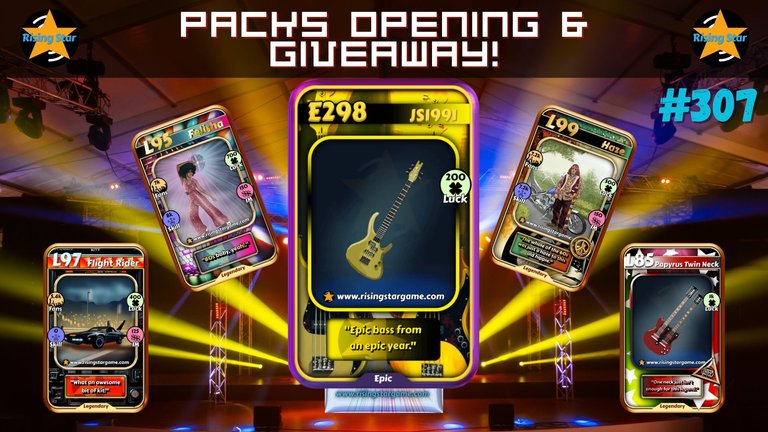 Early Epic!!! <--> Rising Star Packs Opening & Giveaway #307 (Win NFTs)
