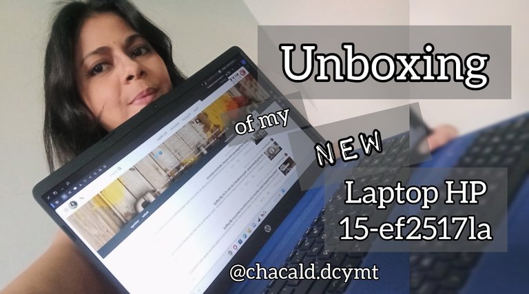 Unboxing of my new Laptop 15-ef2517la [Eng-Spa]