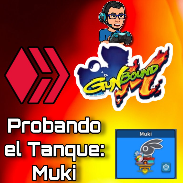 🔶Muki - a tank with an angled attack - Gunbound Mobile by @daniel2001 🔫💥