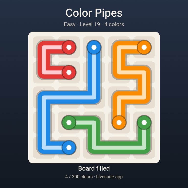 Color Pipes recap