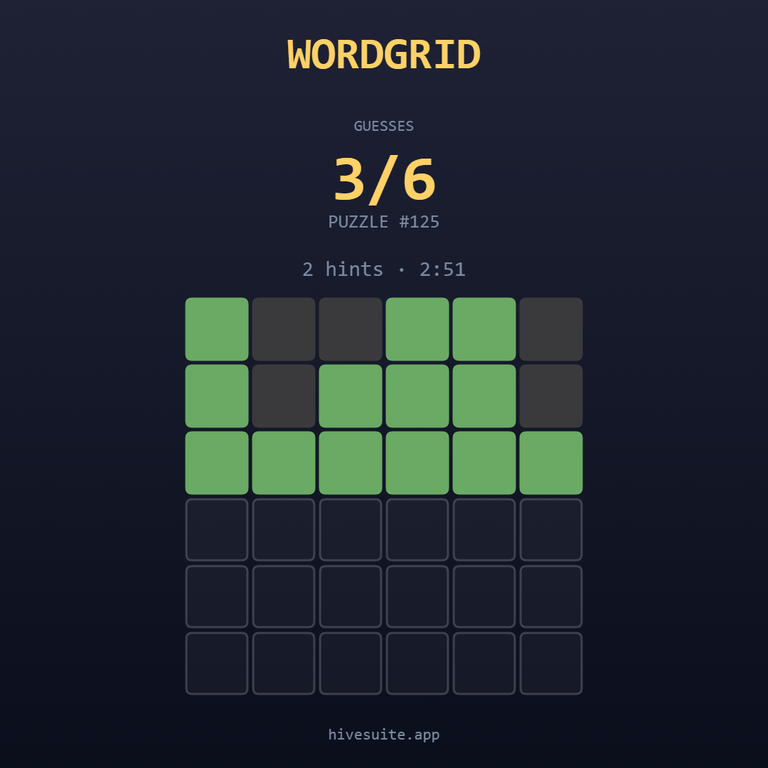 WordGrid recap