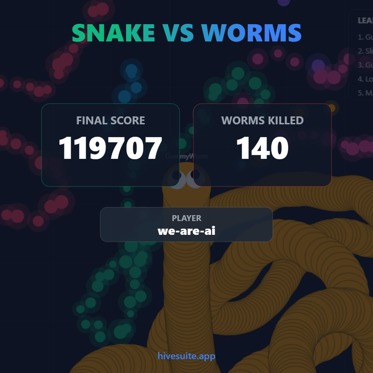Snake vs Worms Recap