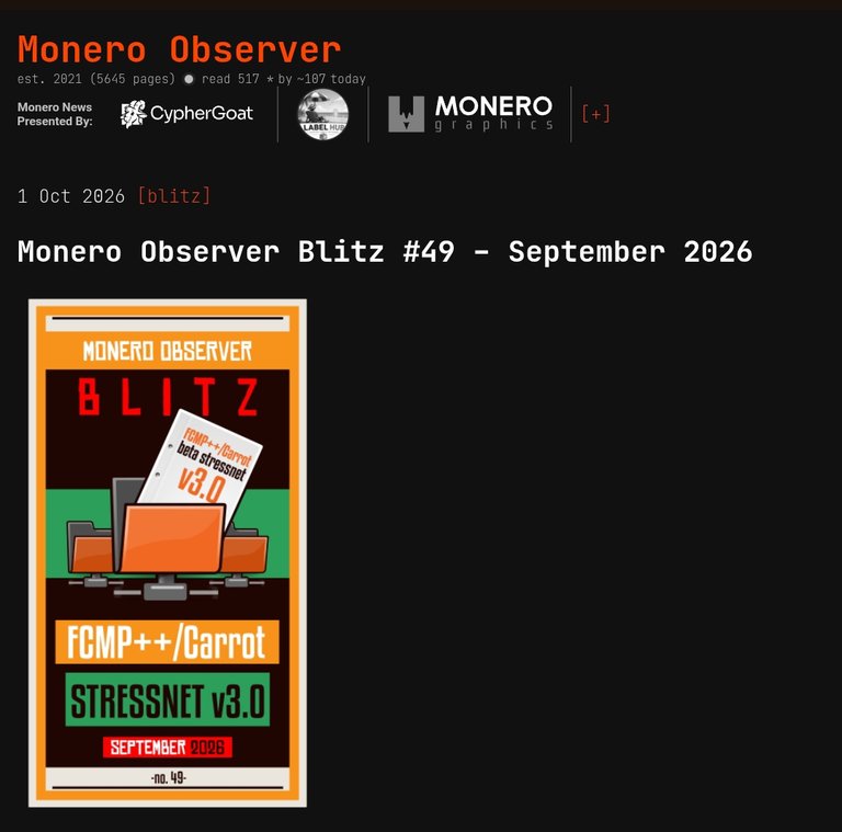 Monero Observer