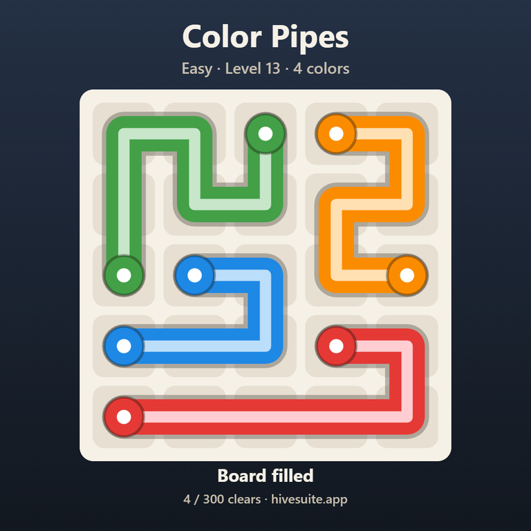 Color Pipes recap