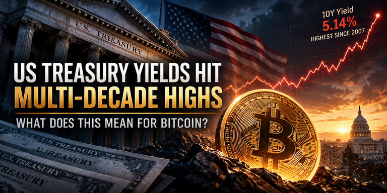 US Treasury Yields Hit Multi-Decade Highs – What Does This Mean for Bitcoin?