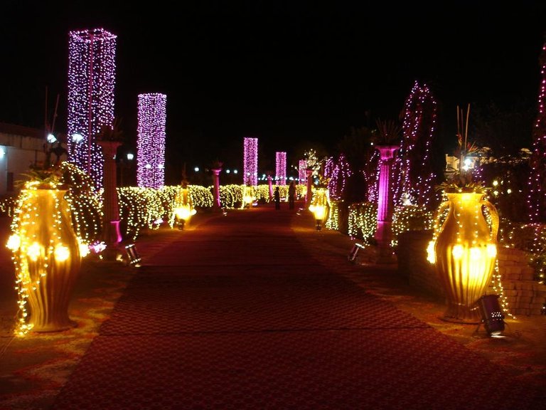 Wedding Entry Gate with Pathway Decor : Colorchallenge Sunday