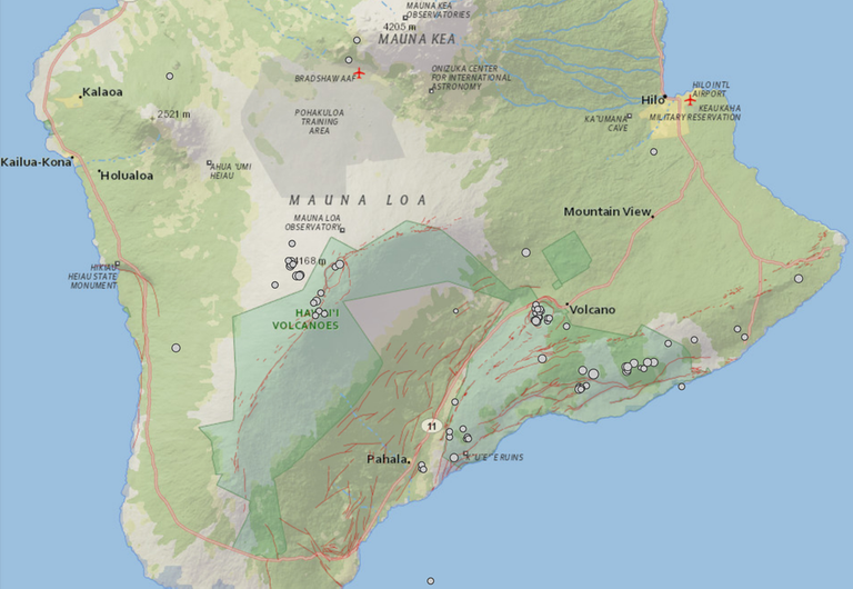 big island quakes PNG