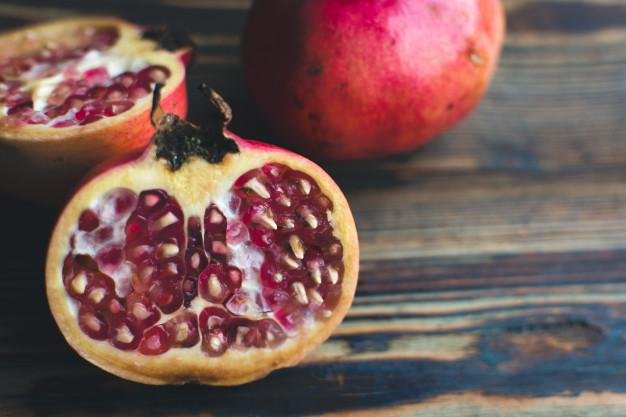 pomegranite on table.jpg