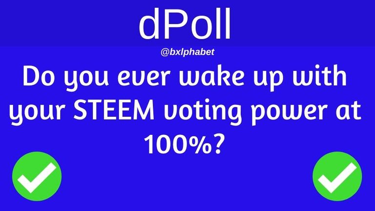 dPoll Do you ever wake up with your STEEM voting power at 100%_ bxlphabet.jpg