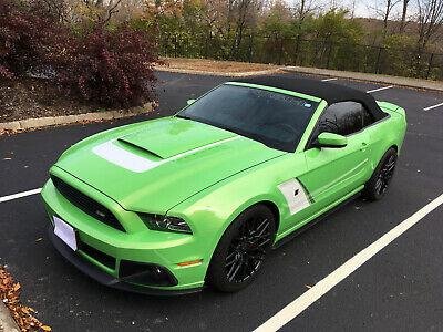 2013 Ford Mustang Roush Stage 3 Convertible in Green Envy very clean! (11).jpg