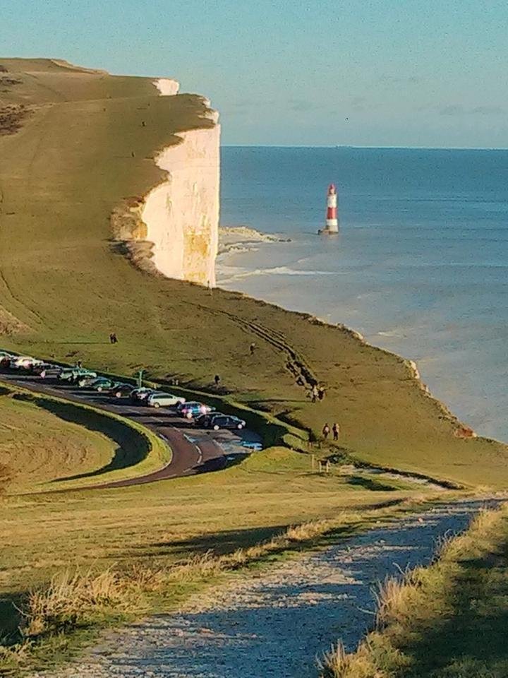 lighthouse at Beachy Head