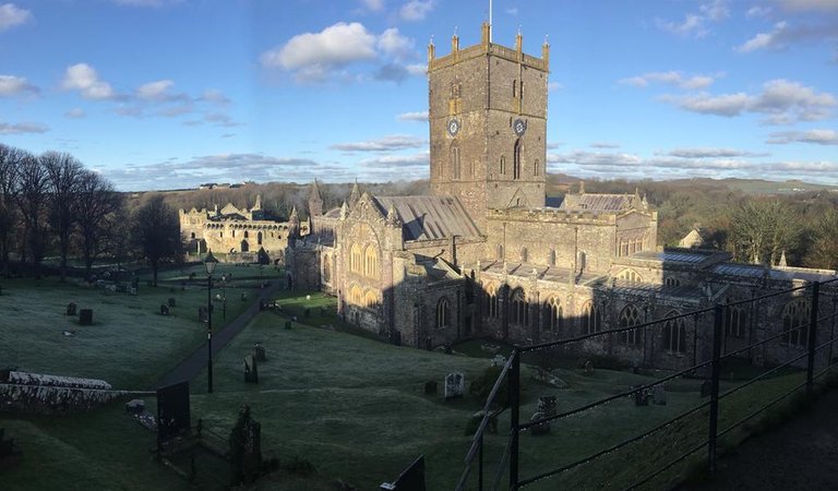 St. David’s in Wales. A Wander Through The Grounds. 