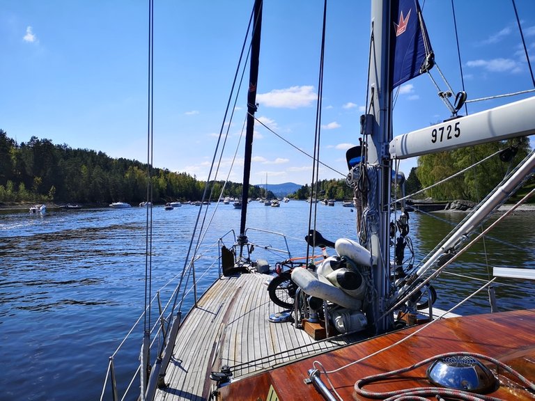 Lots of boats in Middagsbukta