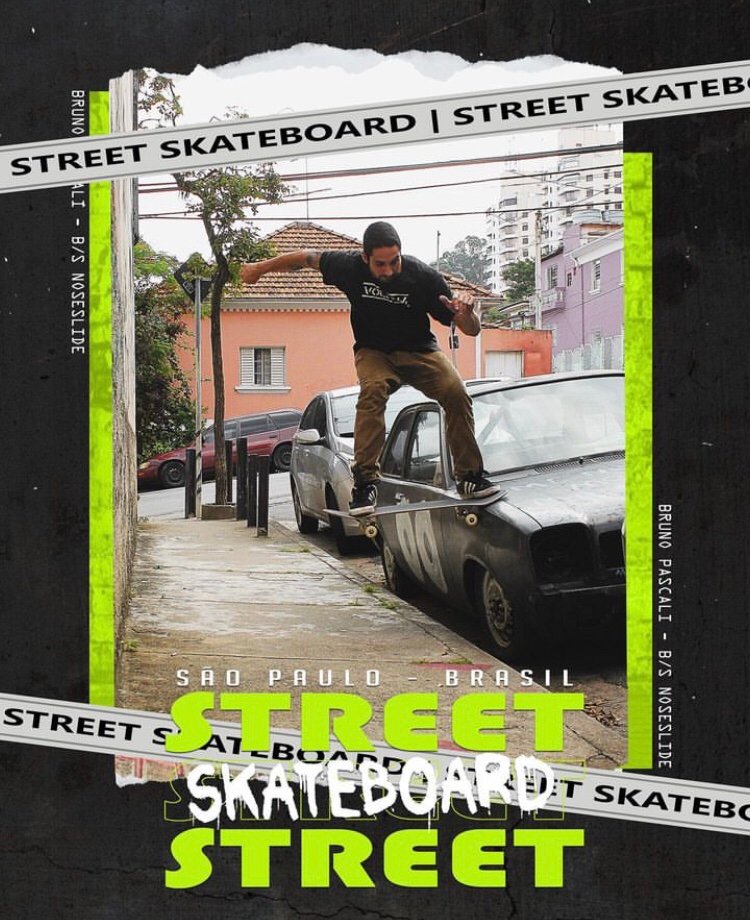 Street Skate Digital Art