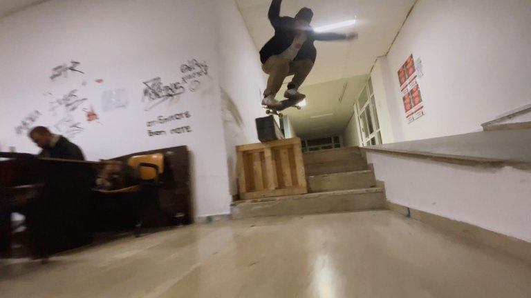 Night session with FTR crew