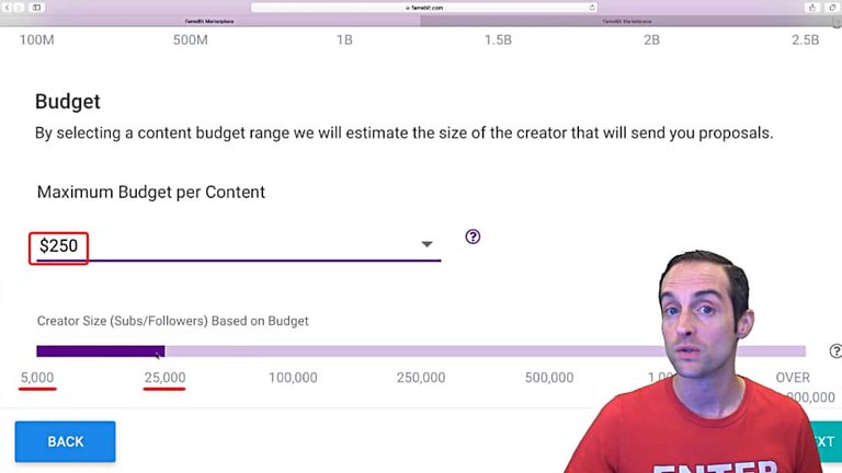 Famebit Influencer Pricing Expectations and Brand Proposal Negotiation