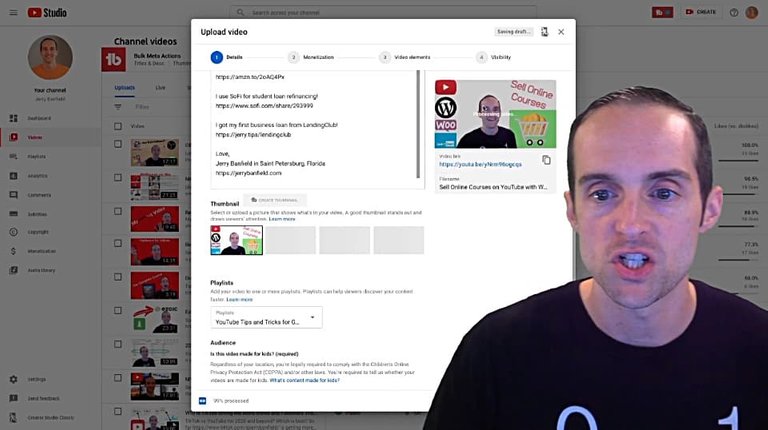 How To Use The YouTube Creator Studio to Upload Videos in 2020