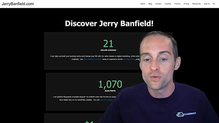 Jerry Banfield Homepage