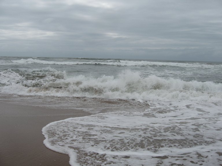 Beach Crashing Waves