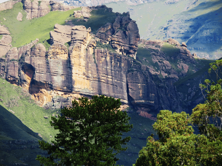 Sandstone Rock Face