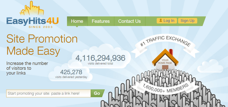 EasyHits4u: Get Real Traffic to Website