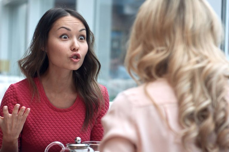 Girlfriends arguing defensively due to interpersonal stress