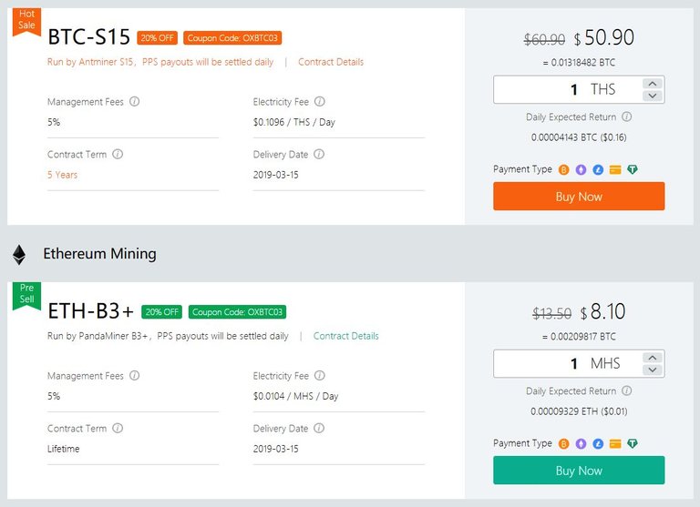 Kopalnia OXBTC, aż 20% ZNIŻKI na kontrakty wydobywcze. Uzyskaj nawet ￥ 2000 prowizji na energię elektryczną1