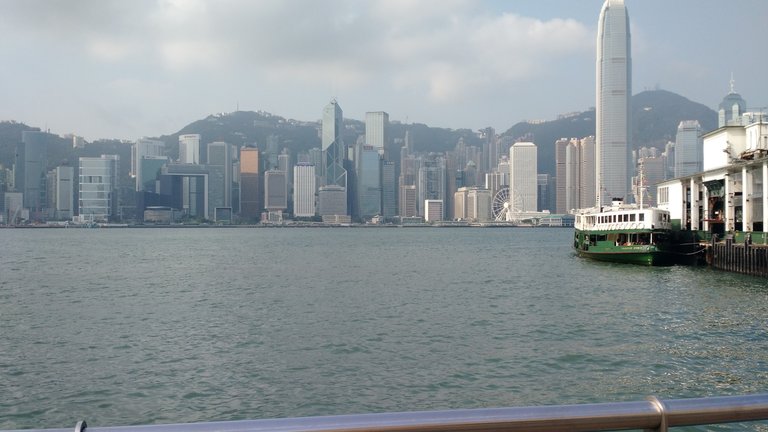 Image of the southern Skyline on Hong Kong Island