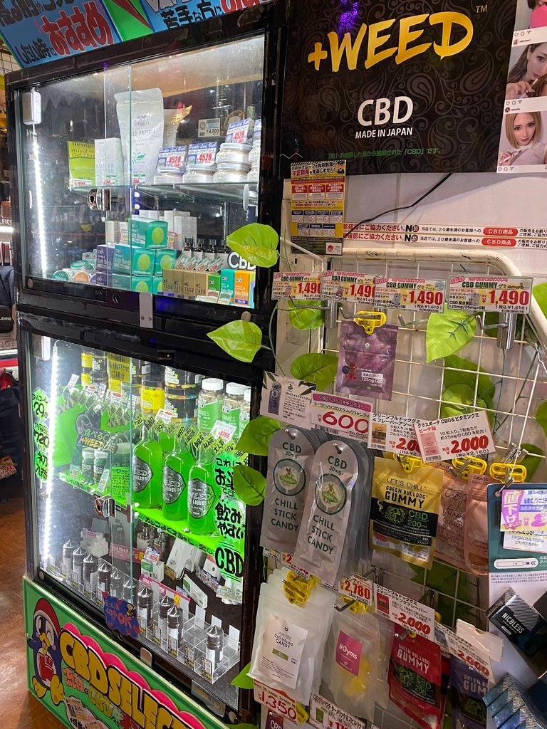 Anything CBD section