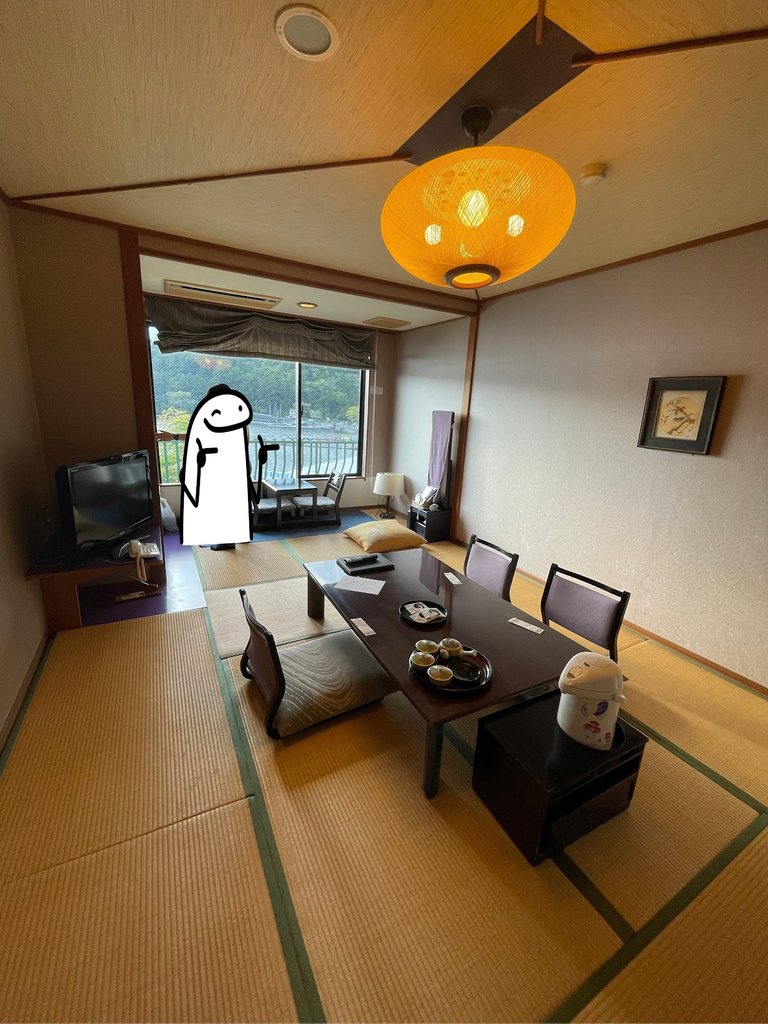 Hotel Musashiya, the ryokan where we stayed for a night