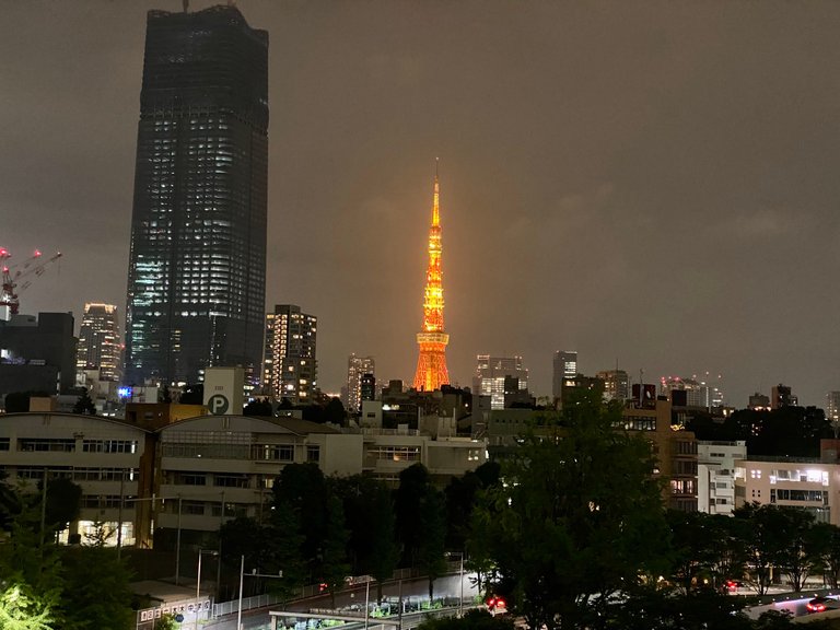 Tokyo Tower Zoom x2! Phone please do your best!