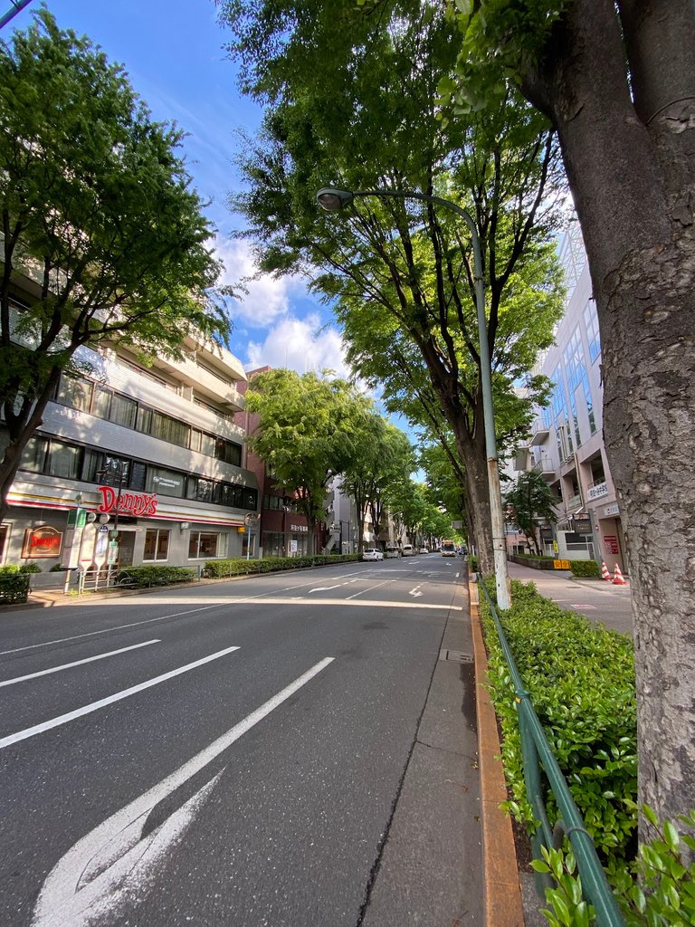 Early morning in Tokyo