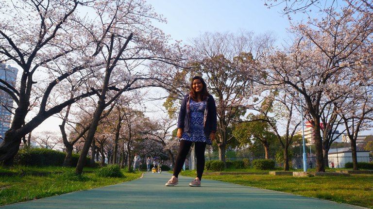 Jogging/biking area