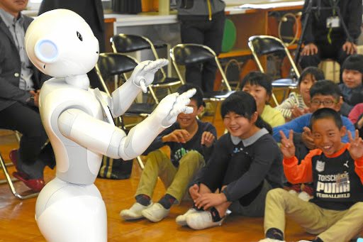 Image result for robots teaching students