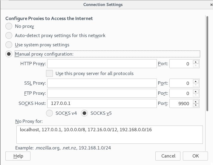 Firefox tor sockv5 configuration