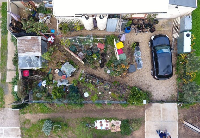 Ligaya Garden front yard June 2020 drone shot