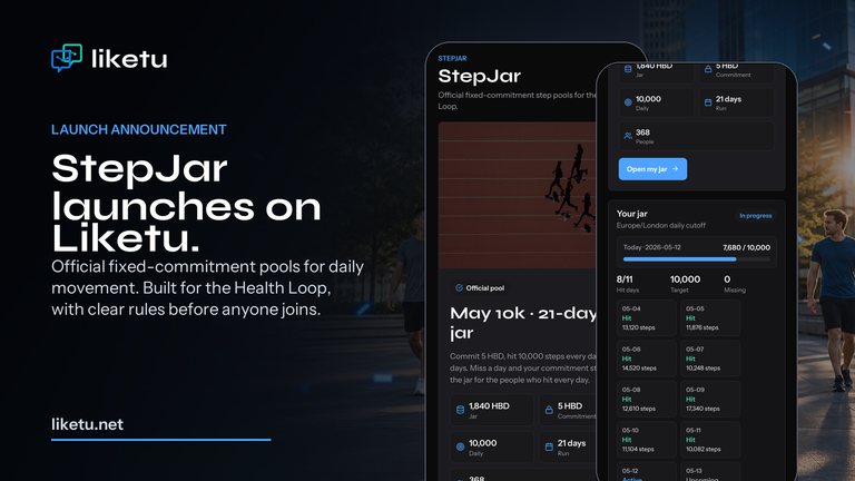 StepJar: launch