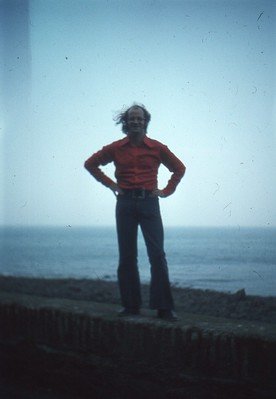 Tony in Minehead 1973